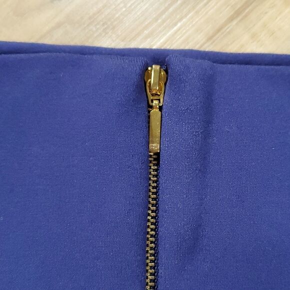 💜Kenar Purple Stretchy Pencil Skirt Size 4 - Picture 3 of 8